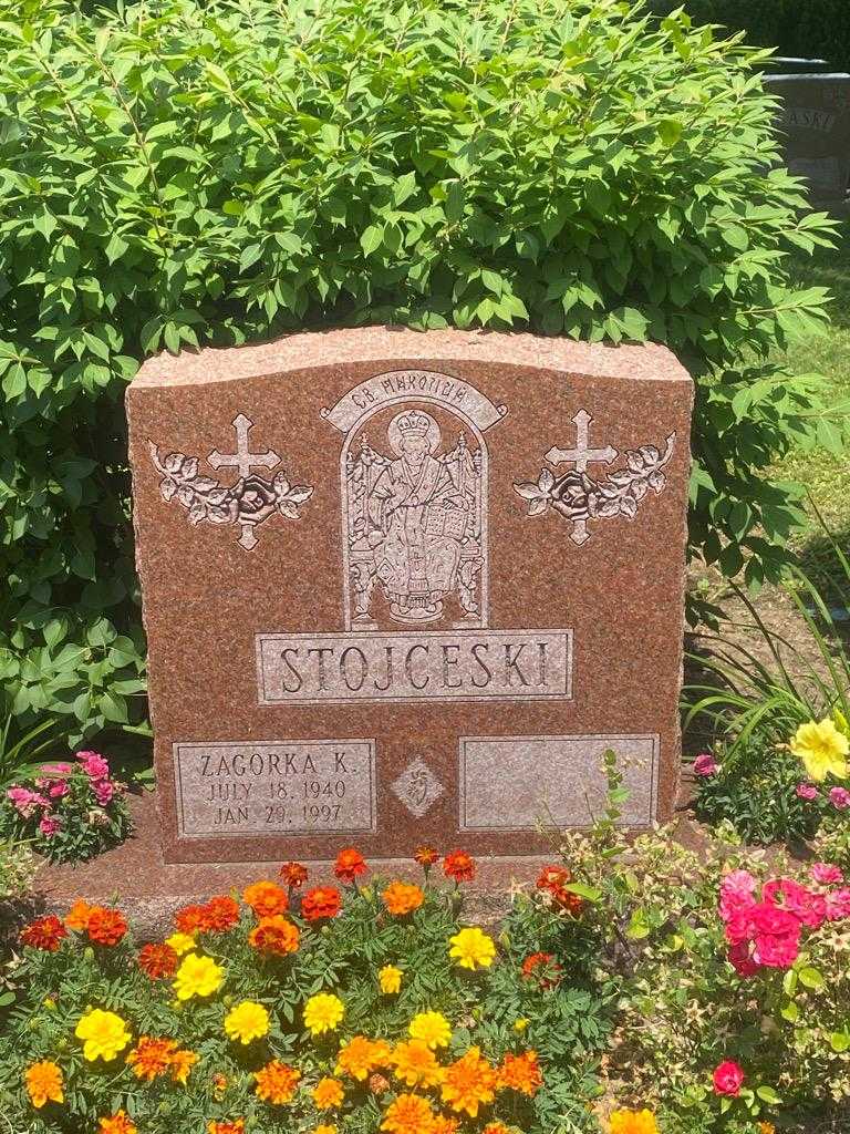 Zagorka K. Stojceski's grave. Photo 3