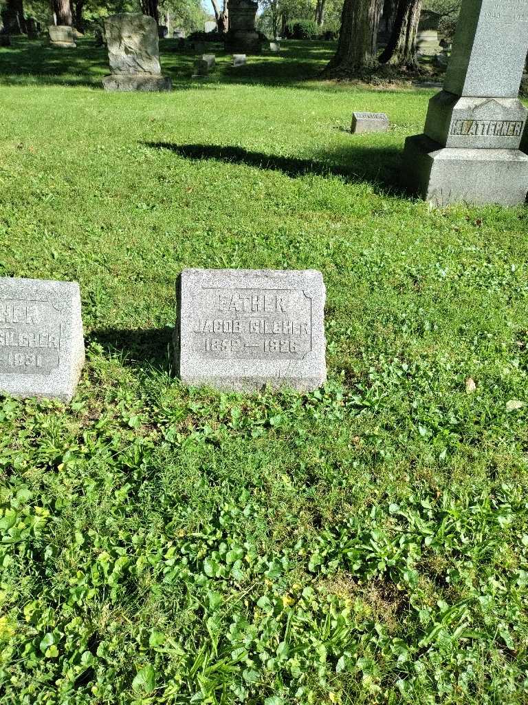 Jacob Gilcher's grave. Photo 2