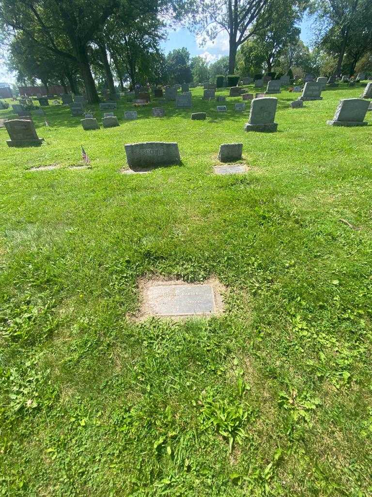 Mildred Carter's grave. Photo 1