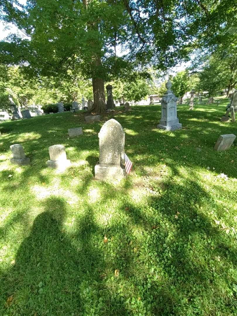 Peter Lerch's grave. Photo 2
