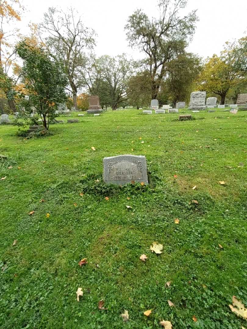 William G. Giersberg's grave. Photo 1