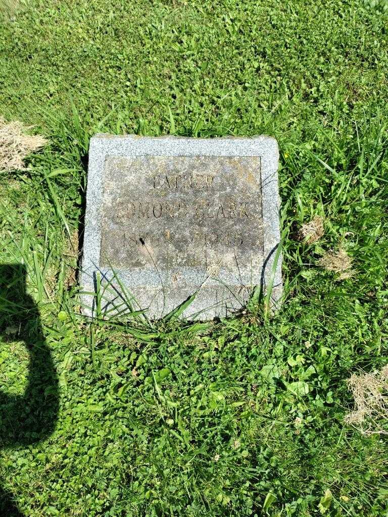 Edmund C. Clark's grave. Photo 2