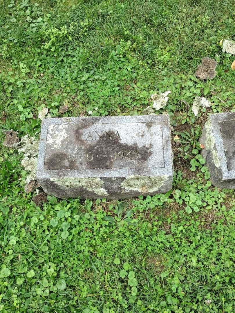 Anna P. Steingrebe's grave. Photo 2