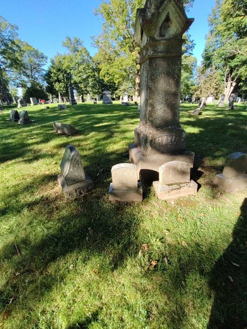 Edward Kraus's grave. Photo 1