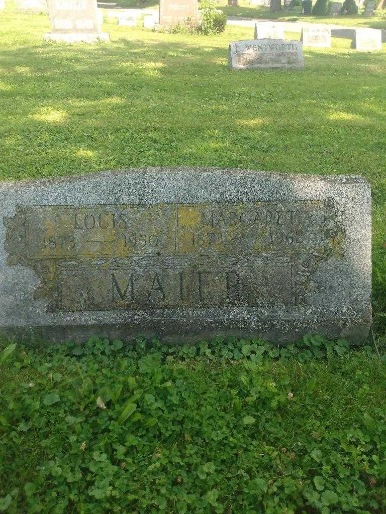 Margaret Maier's grave. Photo 2