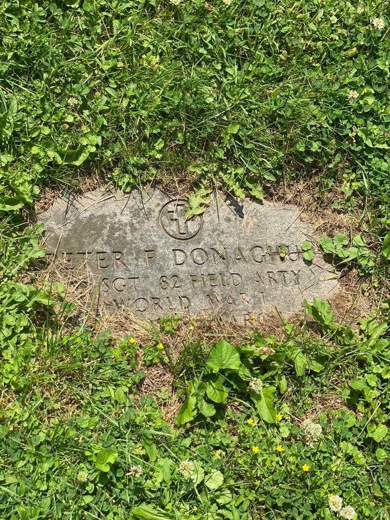 Peter F. Donaghue's grave. Photo 3