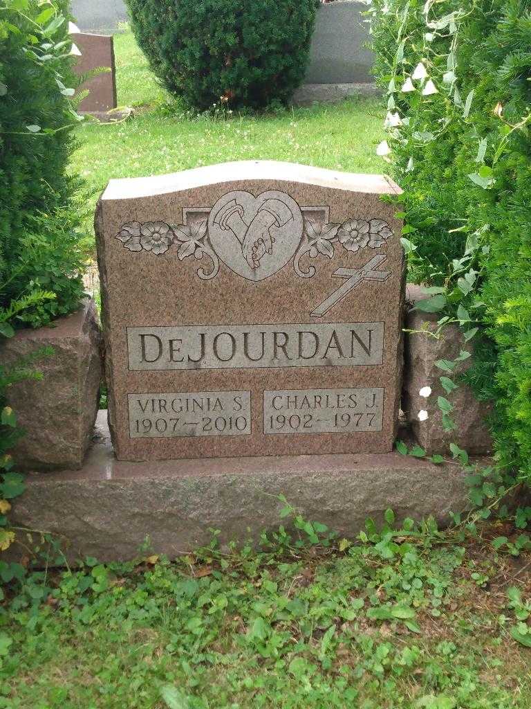 Charles J. DeJourdan's grave. Photo 2