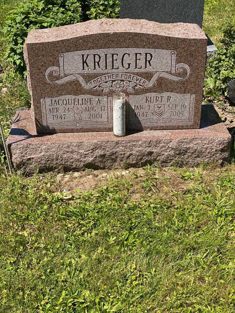 Kurt R. Krieger's grave. Photo 3