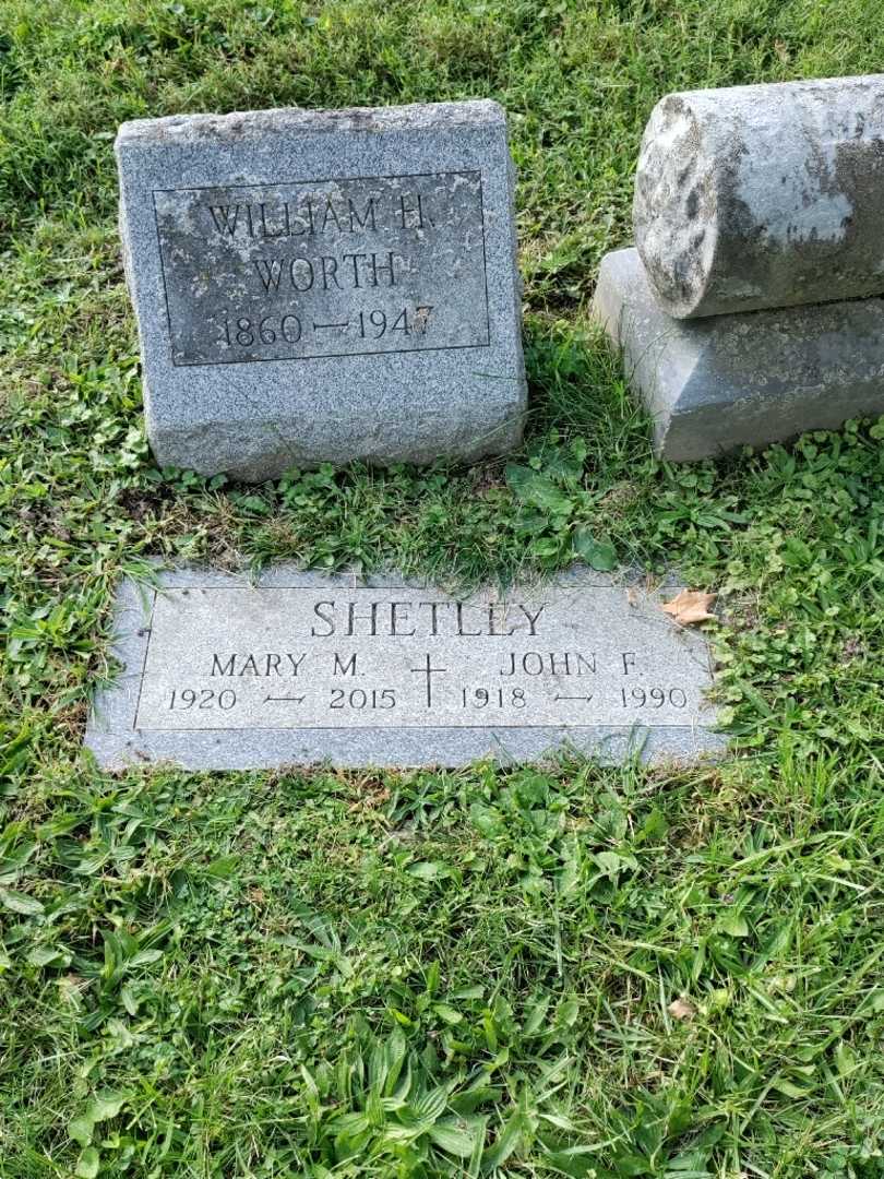 Mary M. Shetley's grave. Photo 2
