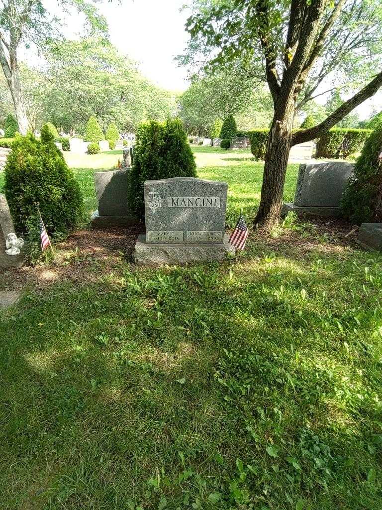 John G. "Jack" Mancini's grave. Photo 1