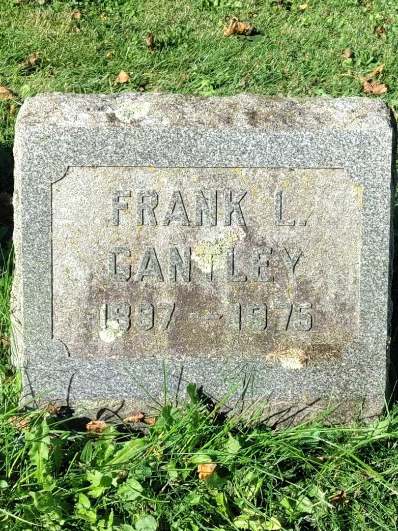 Frank L. Gantley's grave. Photo 3