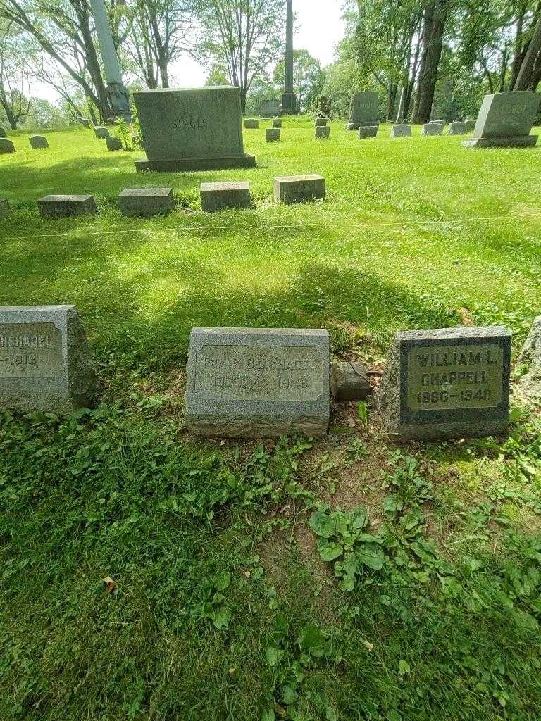 Frank Frederick Benshadel's grave. Photo 1