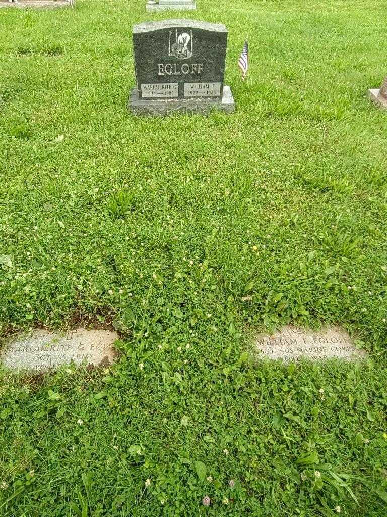 William F. Egloff's grave. Photo 4