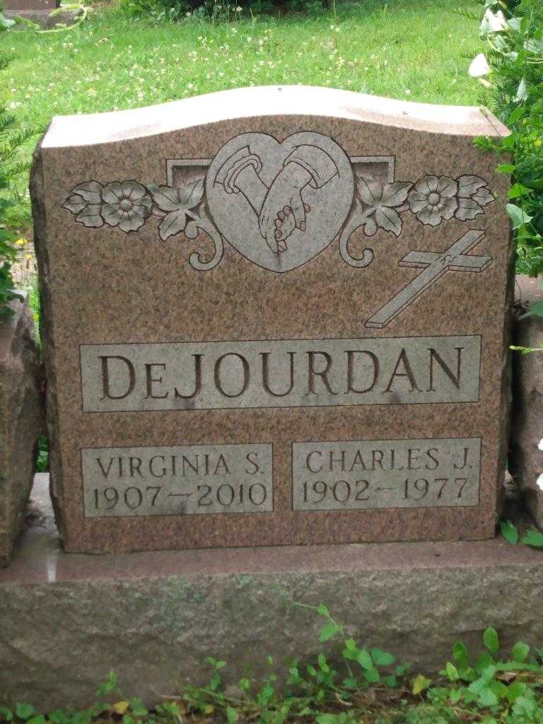 Charles J. DeJourdan's grave. Photo 3