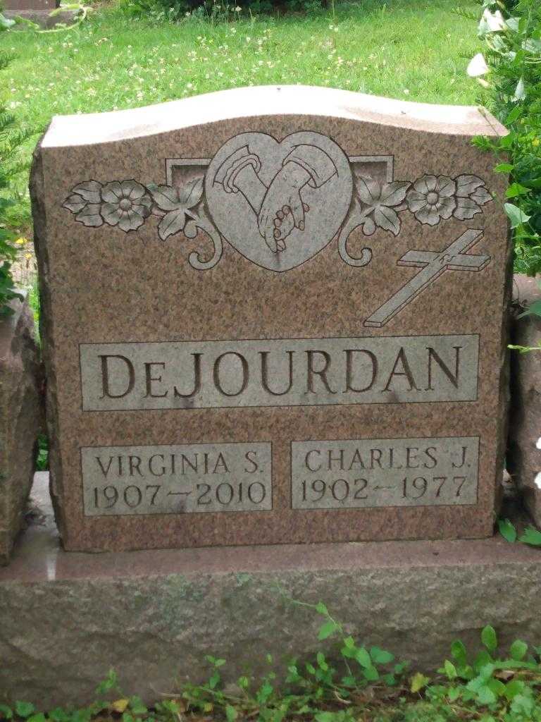 Virginia S. DeJourdan's grave. Photo 3