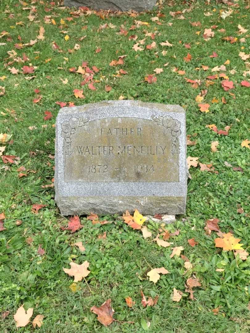 Walter Meneilly's grave. Photo 2