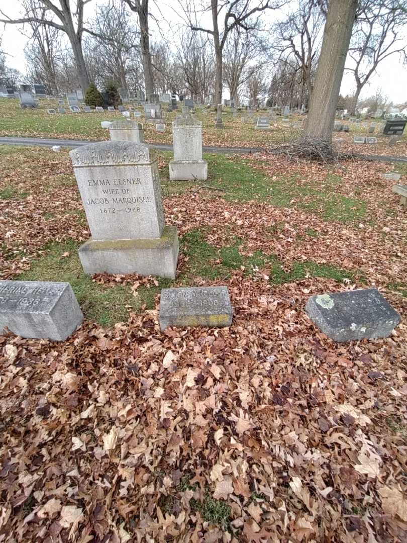 Simon W. Heller's grave. Photo 1