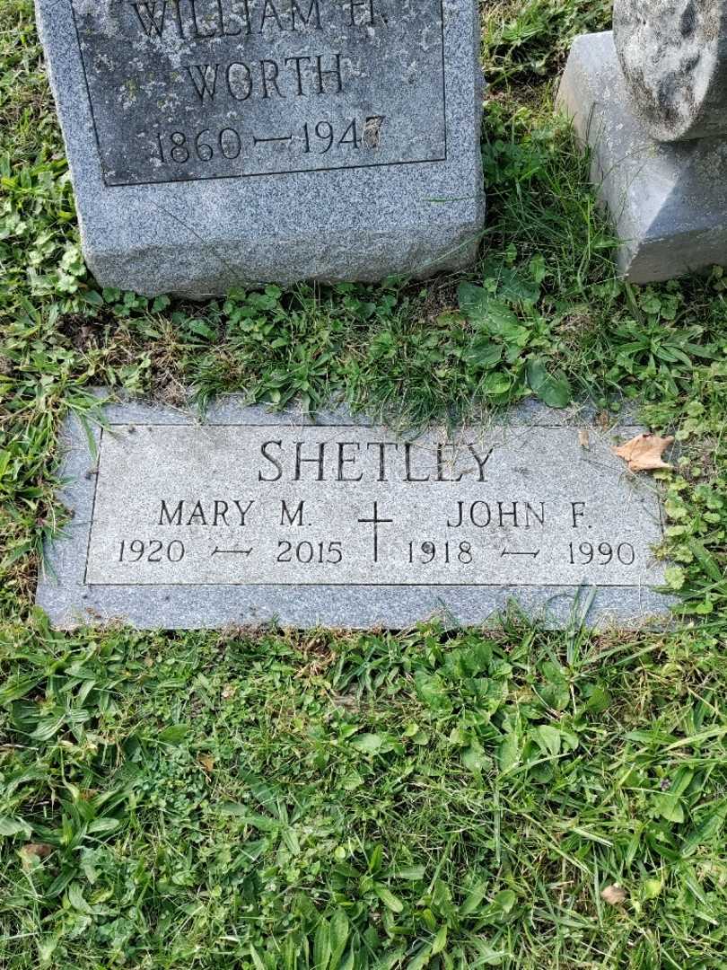 Mary M. Shetley's grave. Photo 3