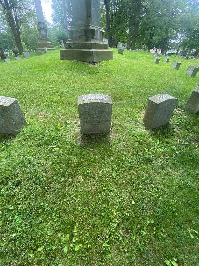 Caroline S. Peters's grave. Photo 2