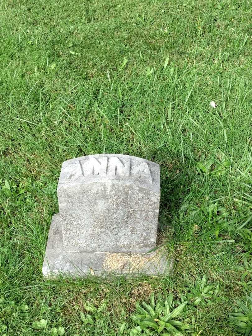 Anna E. Rebholz's grave. Photo 3