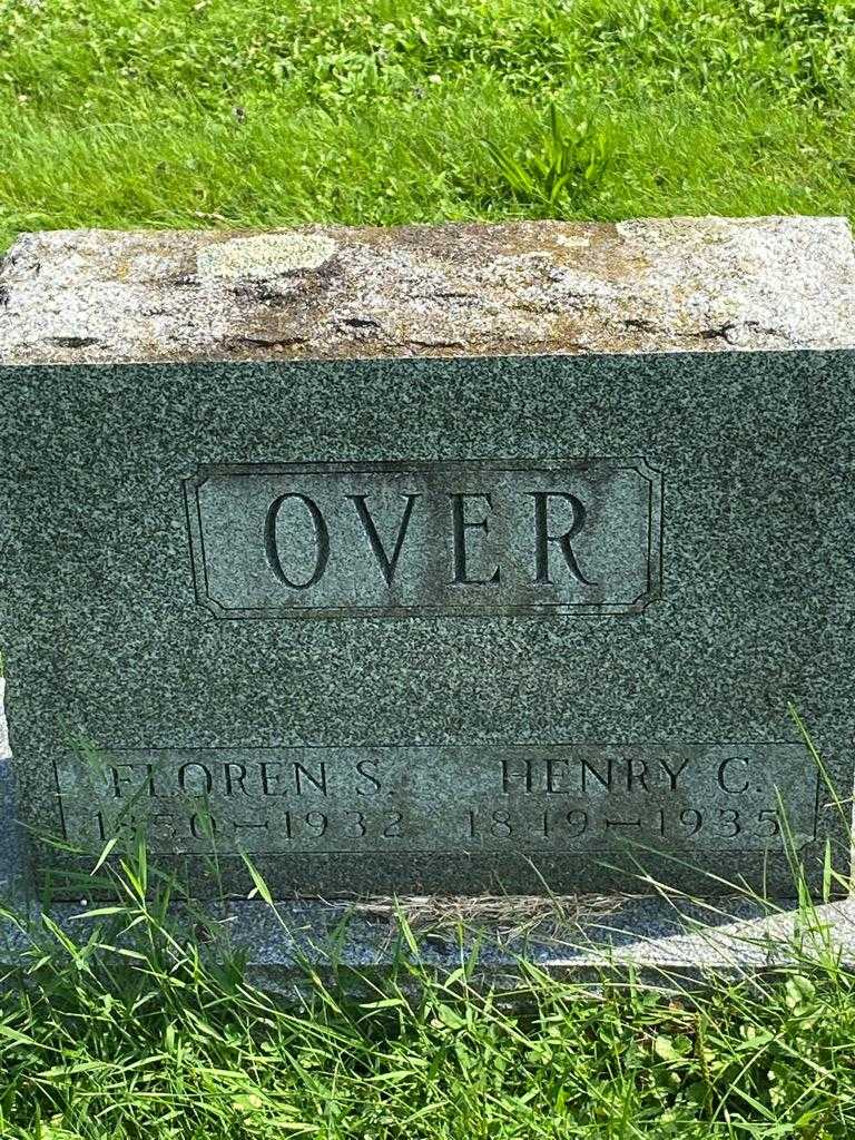 Floren S. Over's grave. Photo 3