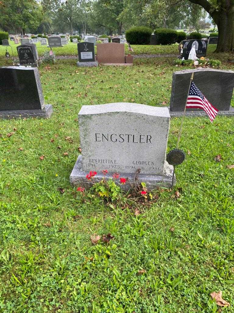 George N. Engstler's grave. Photo 3