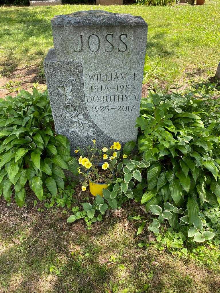 William E. Joss's grave. Photo 2