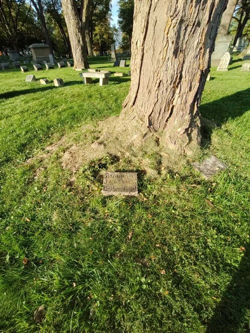 Harriet E. Fairchild's grave. Photo 1