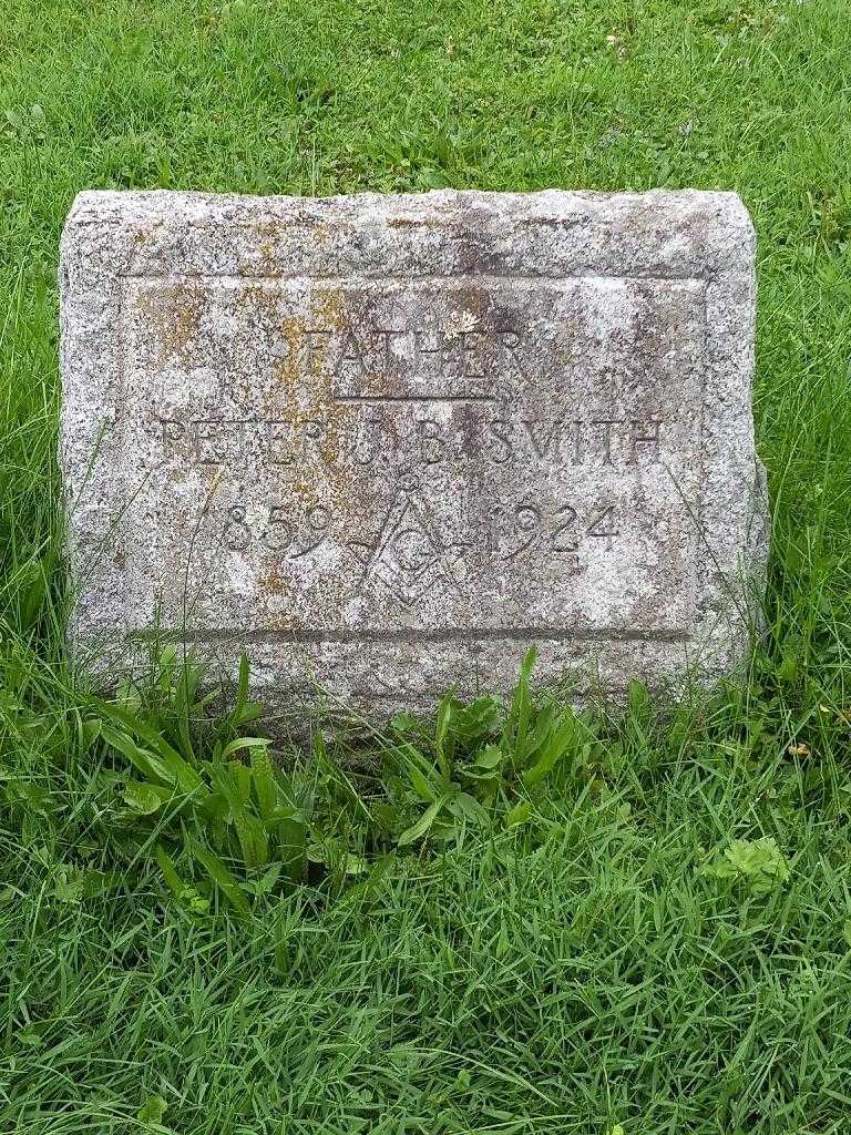 Peter J. B. Smith's grave. Photo 2