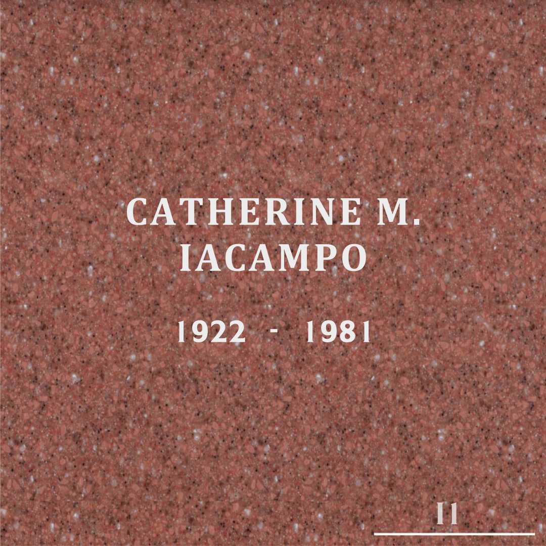 Catherine M. Iacampo's grave