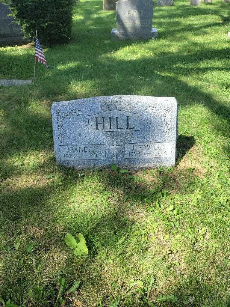 Edward J. Hill's grave. Photo 2