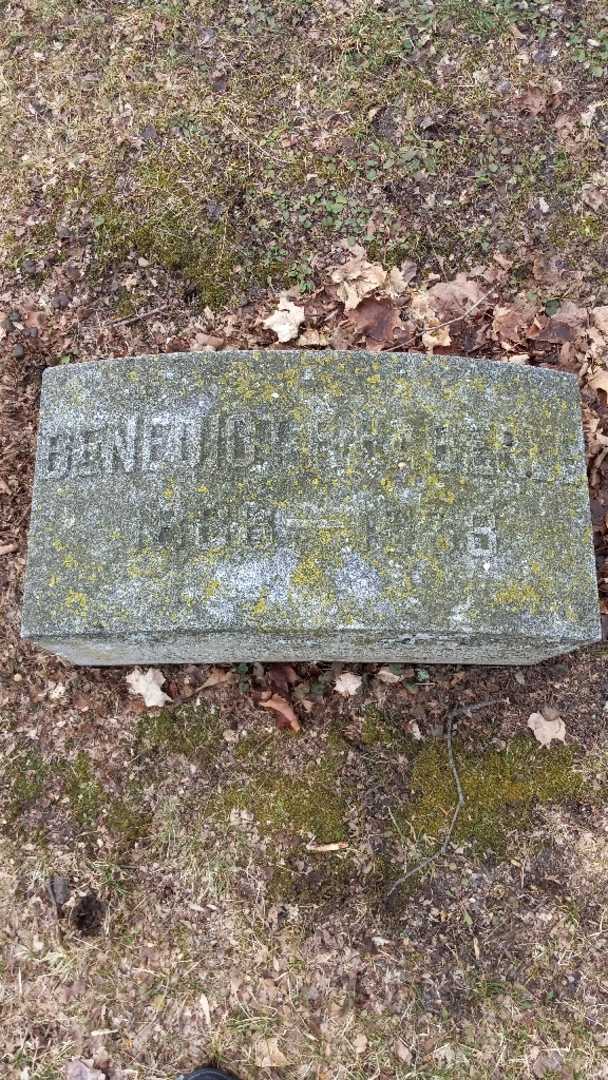 Benedict F. Haberle's grave. Photo 3