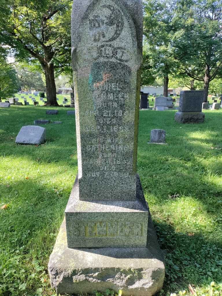 Daniel Stemmler's grave. Photo 3