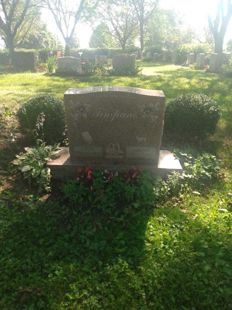Louise Timpano's grave. Photo 1