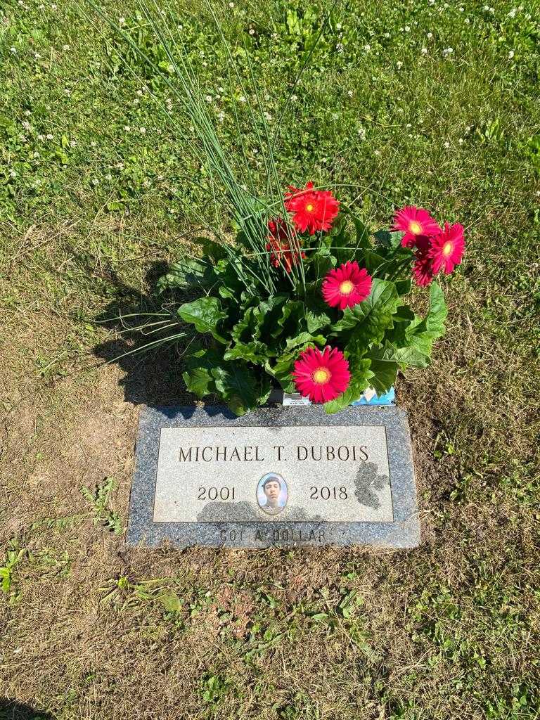 Michael T. Dubois's grave. Photo 3
