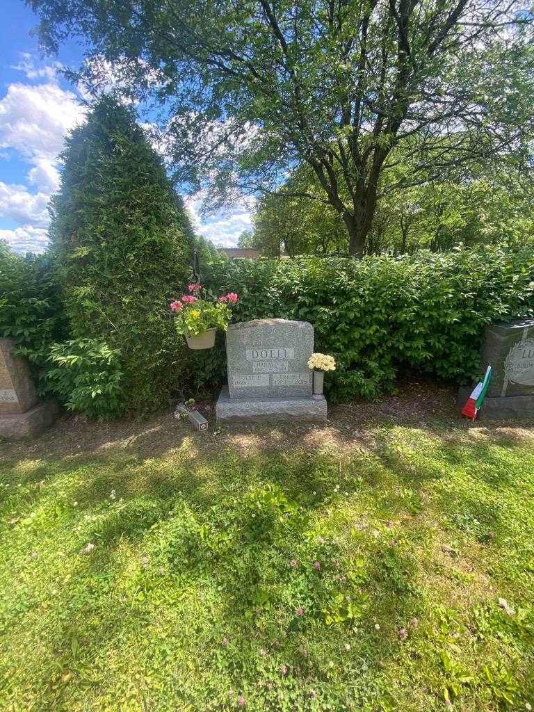 Harald J. Doell's grave. Photo 1