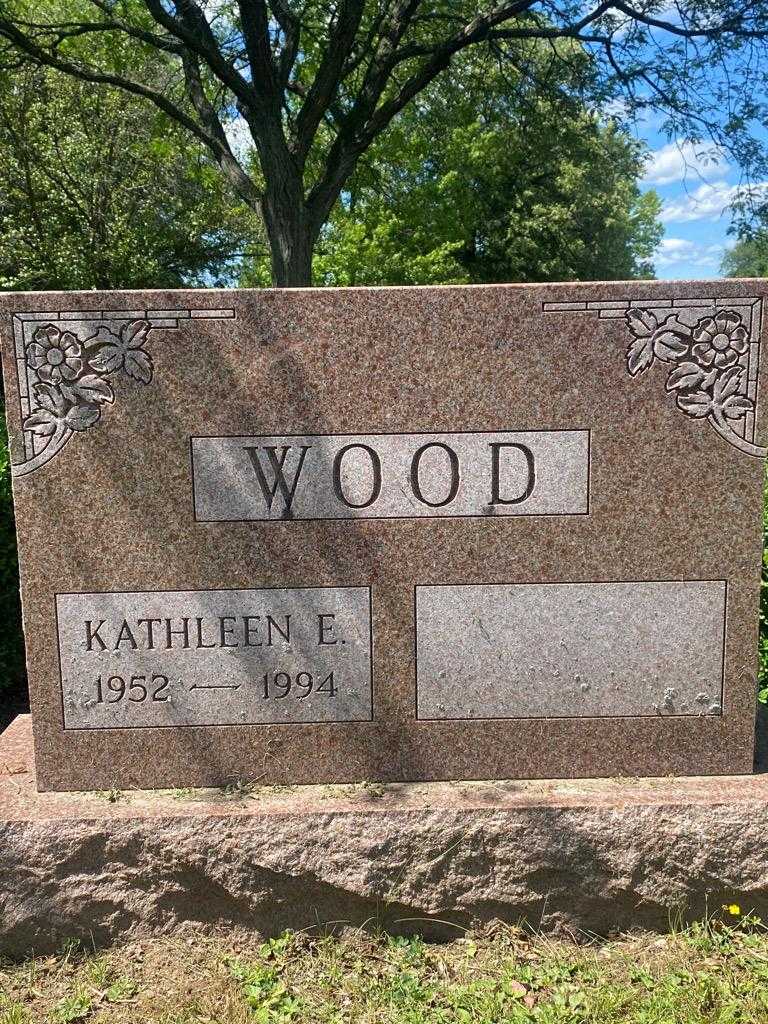 Kathleen E. Wood's grave. Photo 3