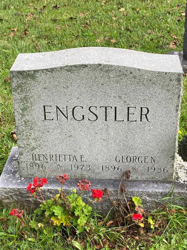 George N. Engstler's grave. Photo 4