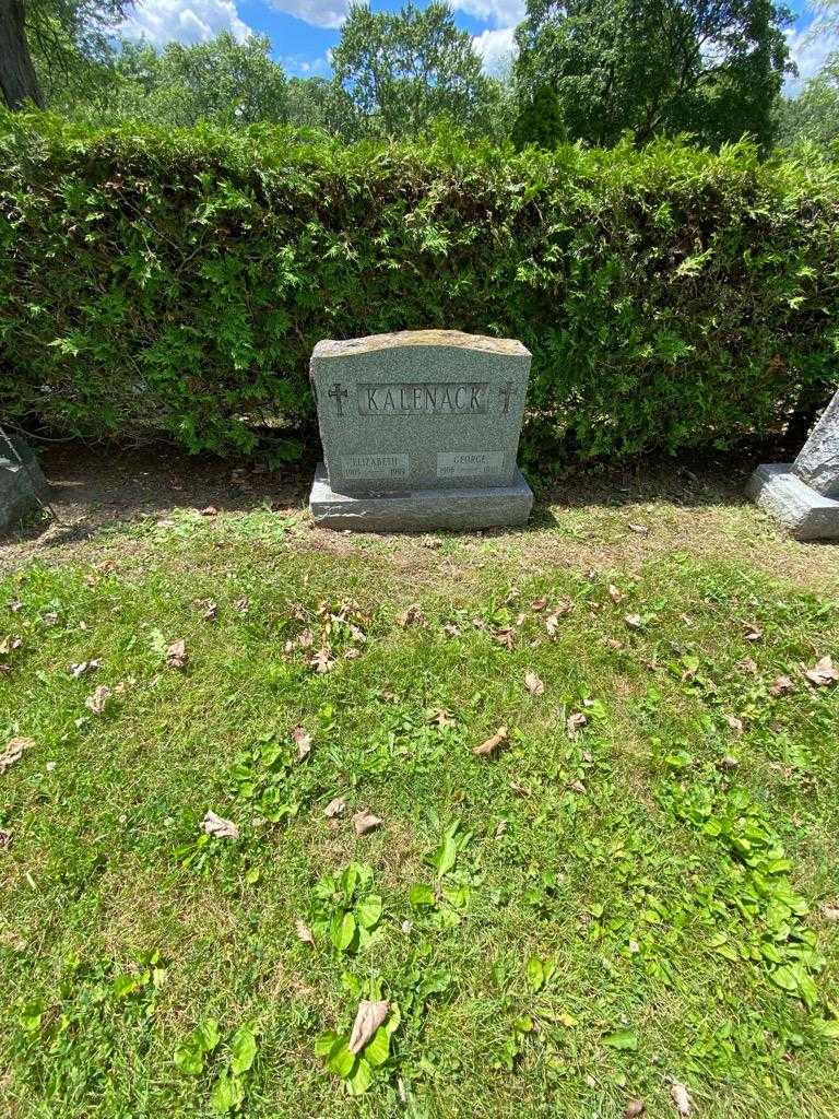 Elizabeth Kalenack's grave. Photo 1