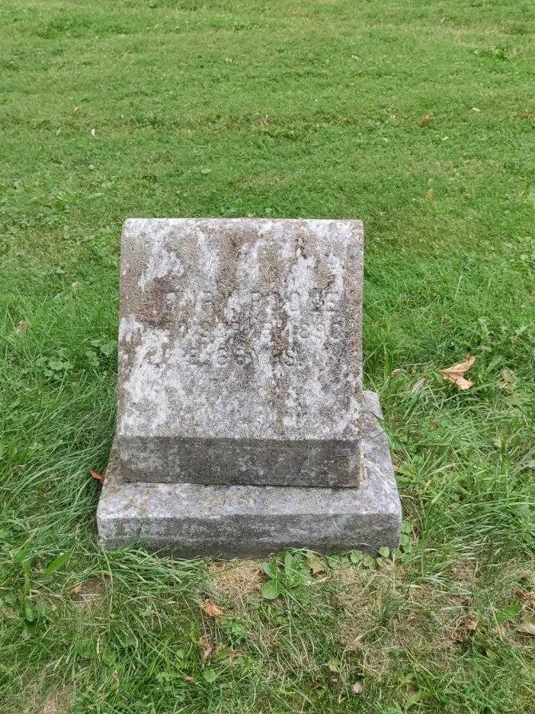 Henry Poole's grave. Photo 2