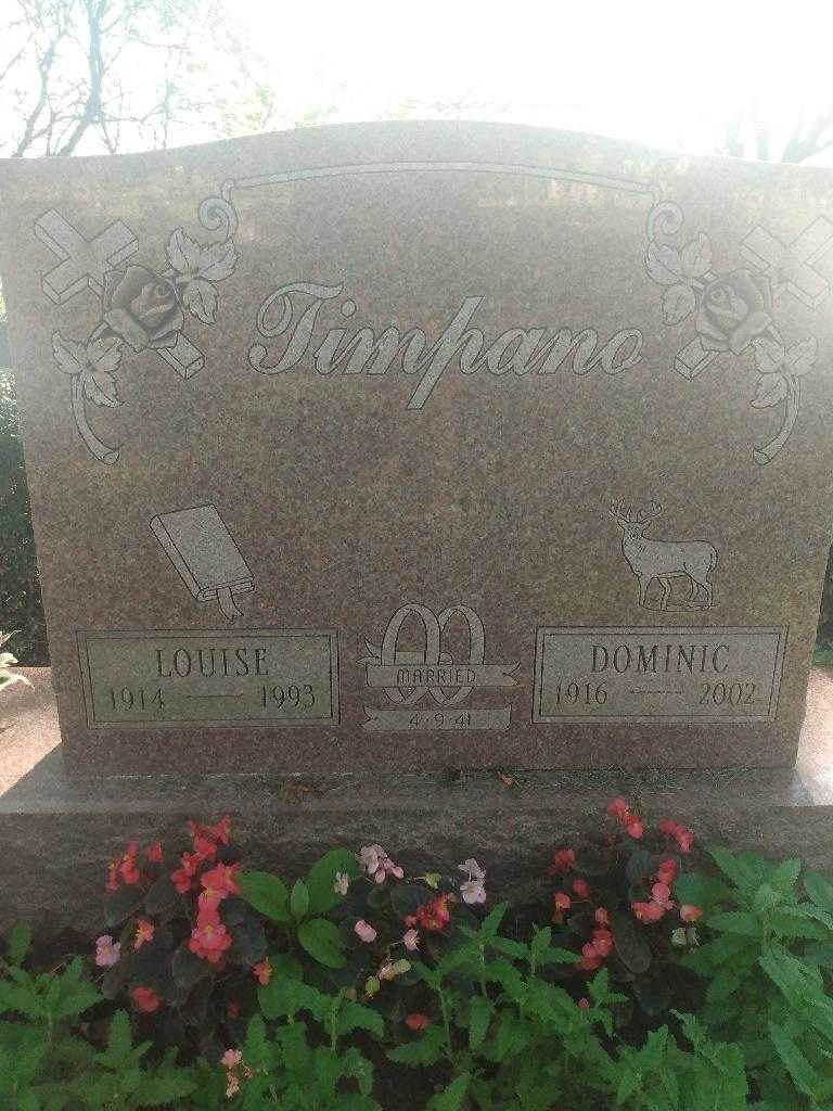 Louise Timpano's grave. Photo 3