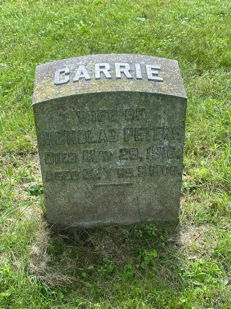 Caroline S. Peters's grave. Photo 4