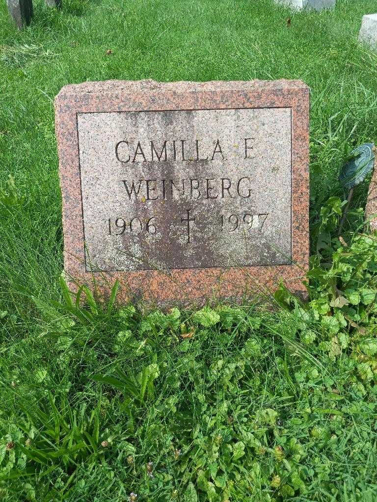 Camillia E. Weinberg's grave. Photo 3