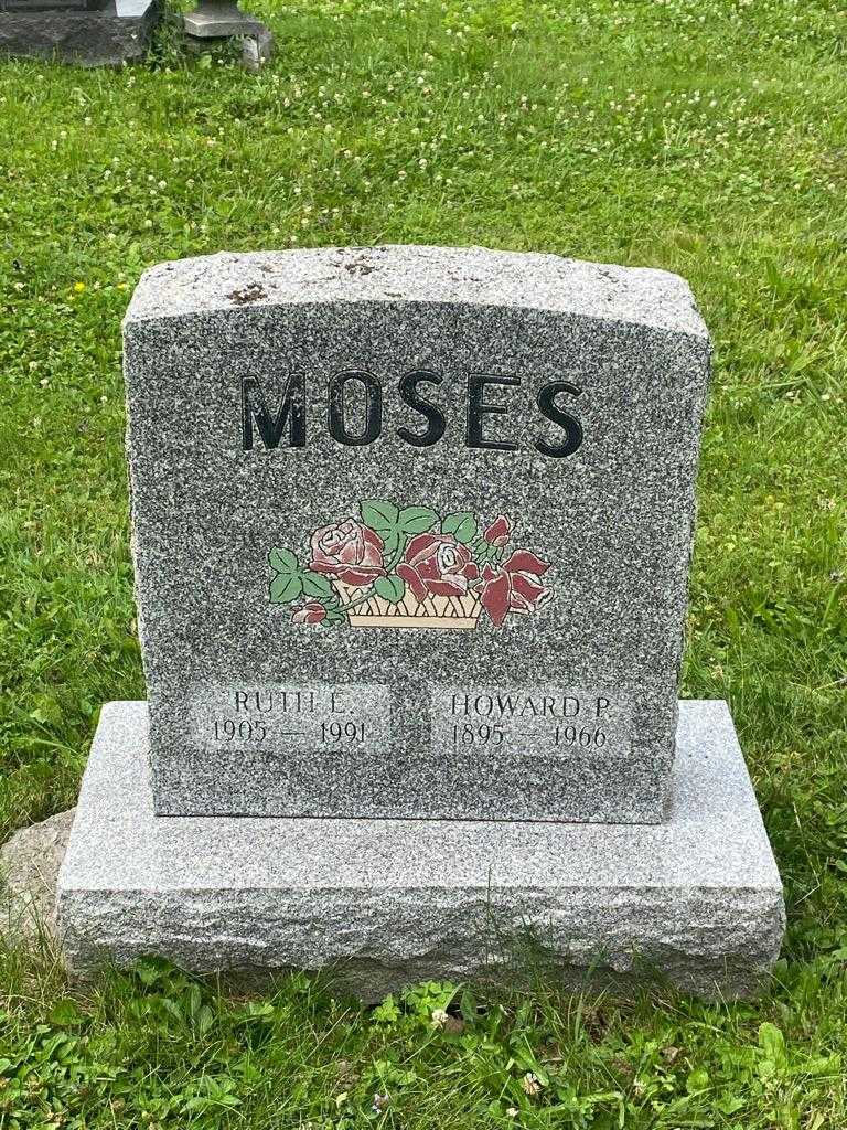 Howard P. Moses's grave. Photo 3