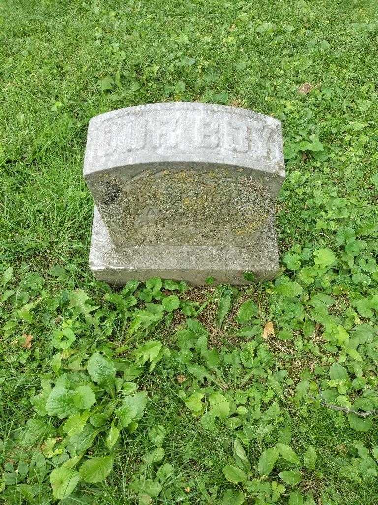 Clifford "Dur Boy" Raymond's grave. Photo 4