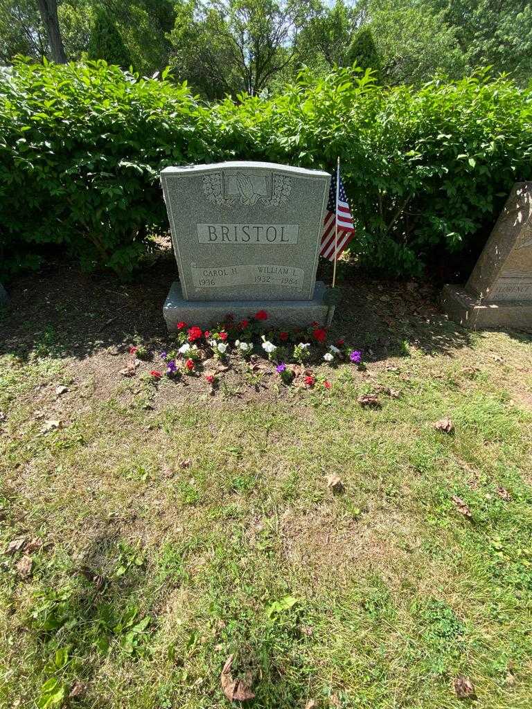 William L. Bristol's grave. Photo 1