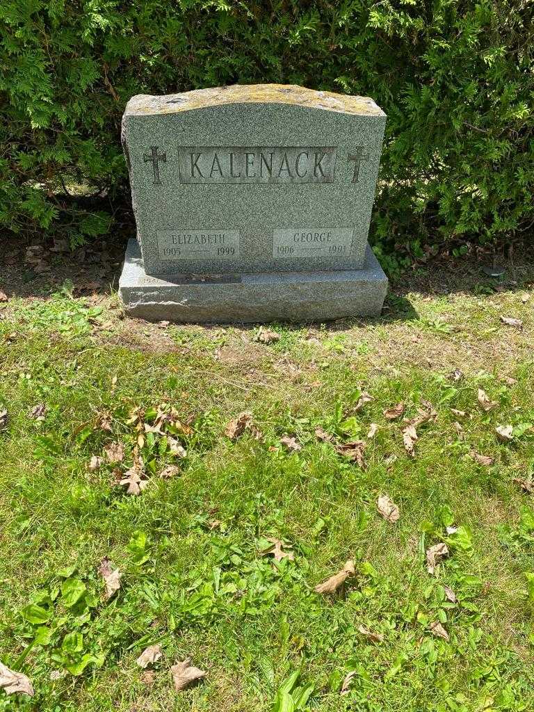 George Kalenack's grave. Photo 2