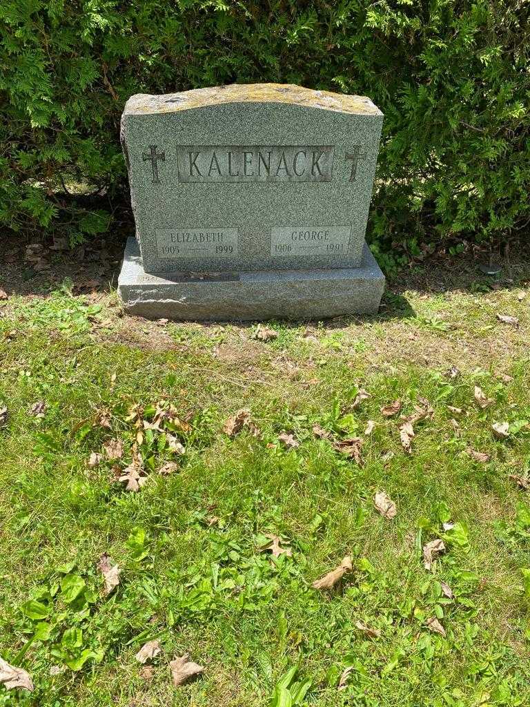 Elizabeth Kalenack's grave. Photo 2