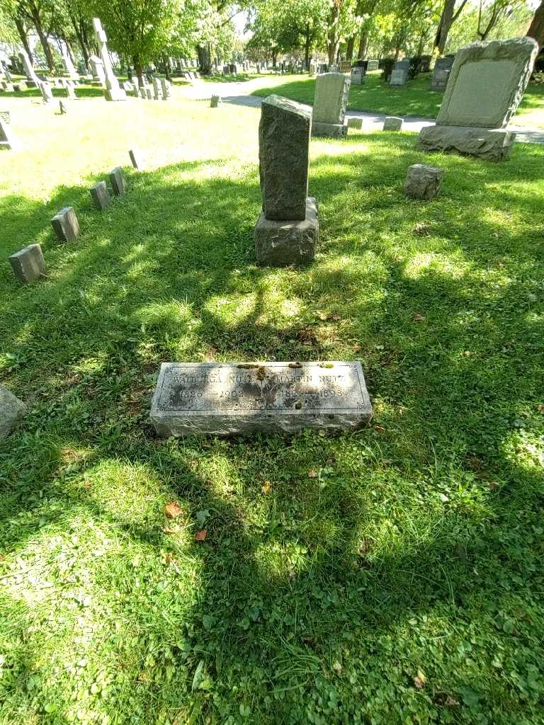Martin Nutz's grave. Photo 1