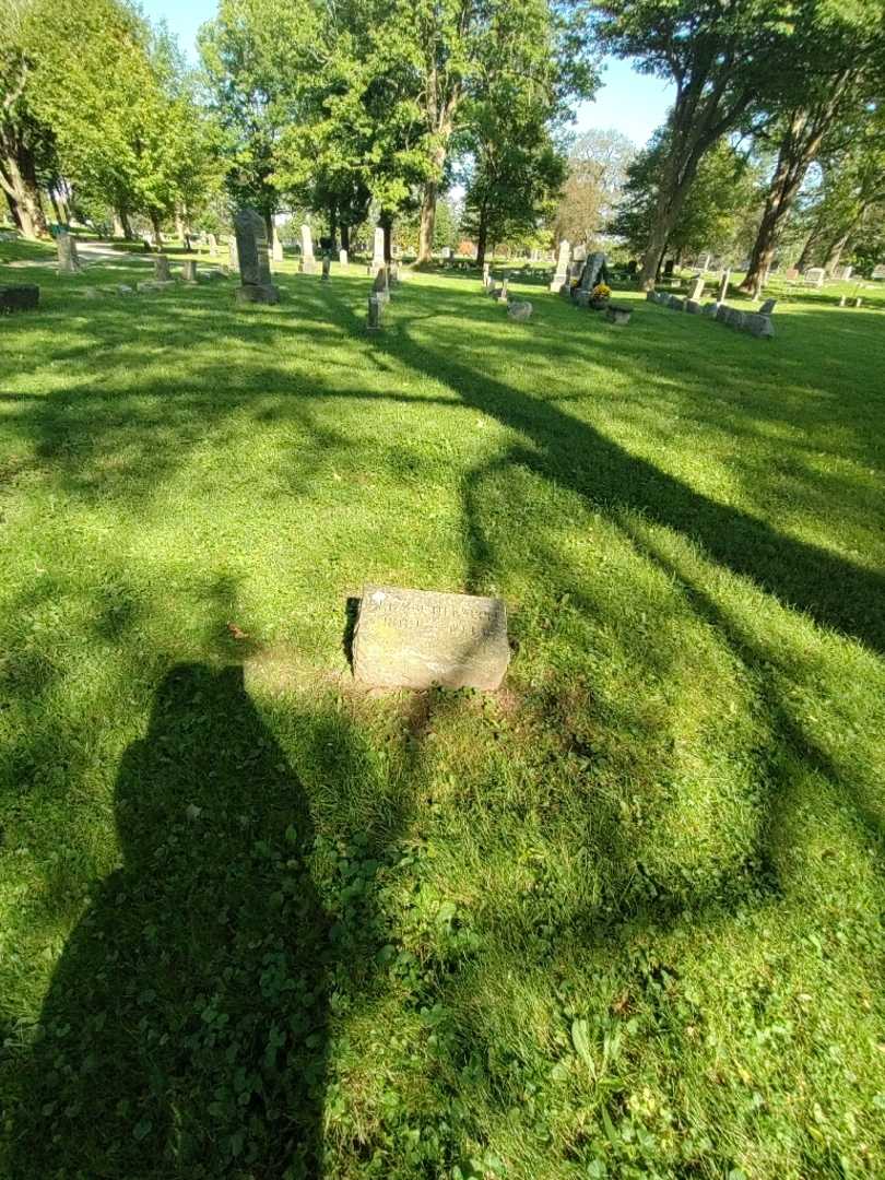 Elizabeth Kappel's grave. Photo 1